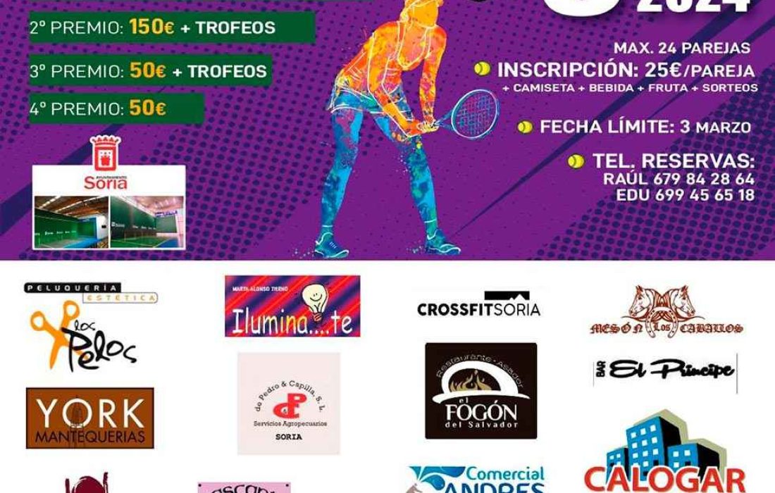 Open femenino frontenis Tursoria