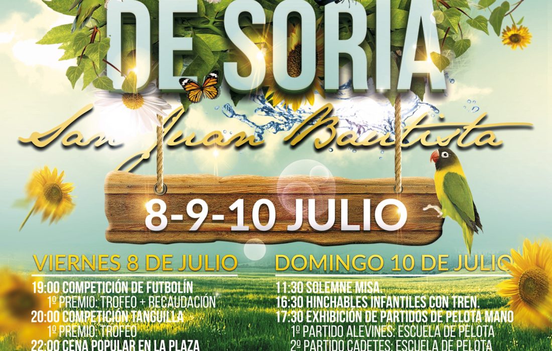 Tursoria fiestas patronales de San Juan Bautista
