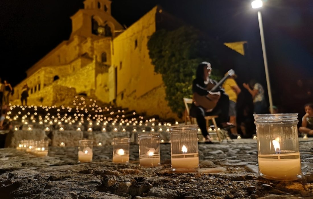 Tursoria noche de musica y velas
