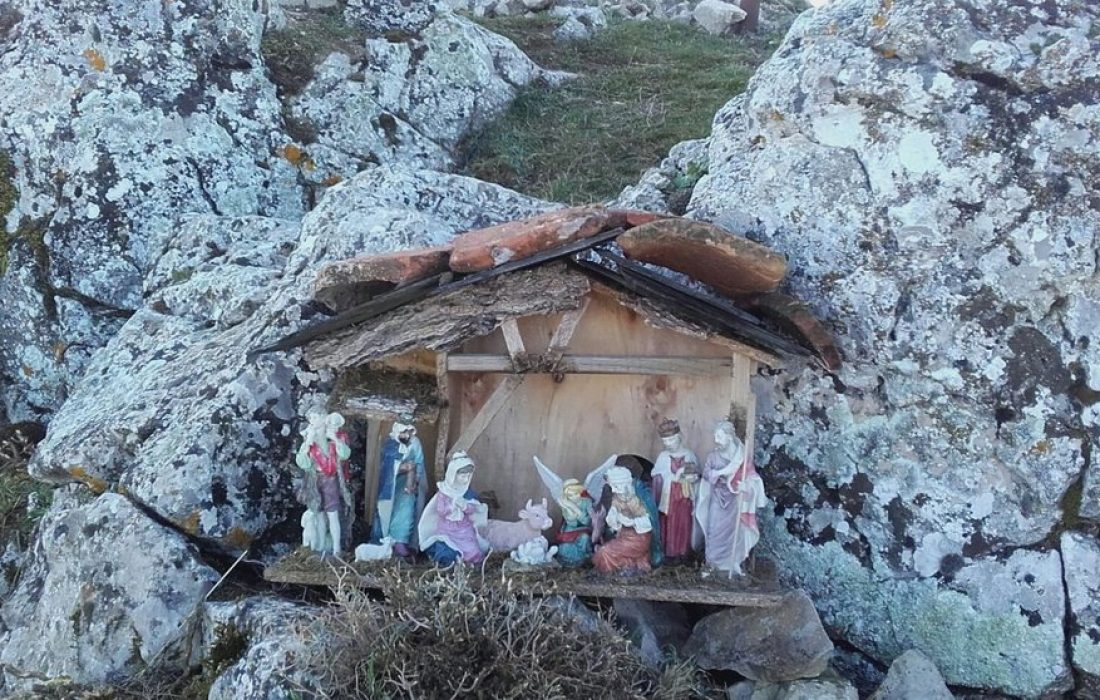 Subida del belen al pico San Cristobal desde San Leonardo. Tursoria