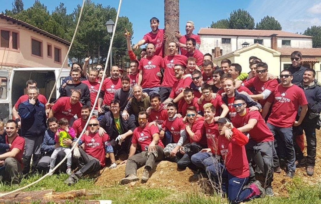 Tursoria pingada del mayo en Abejar