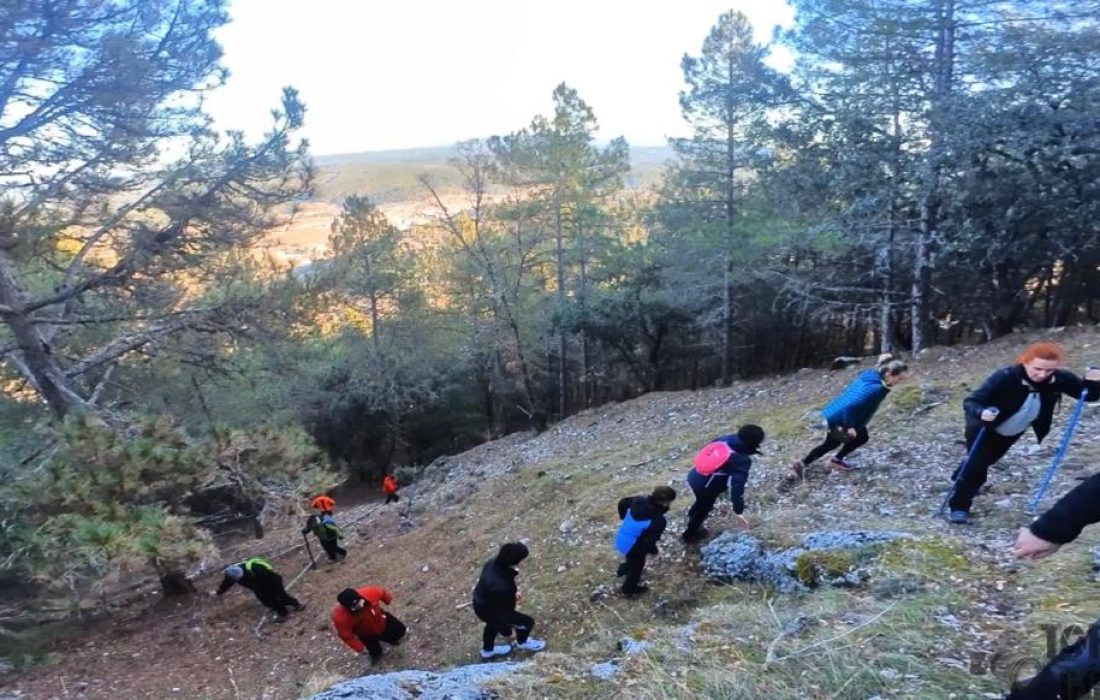 Subida del belen al pico San Cristobal desde San Leonardo. Tursoria