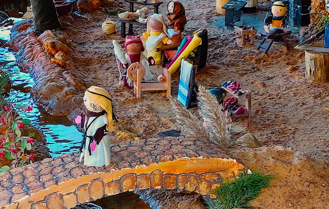 Belen en Santa maria de Huerta. Tursoria
