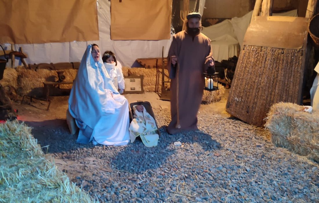 Belen viviente en Orillares. Tursoria