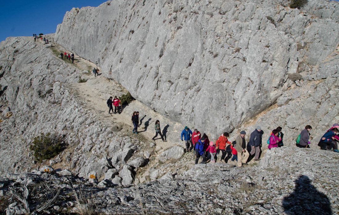Subida al pico navas desde Hontoria del Pinar. Tursoria