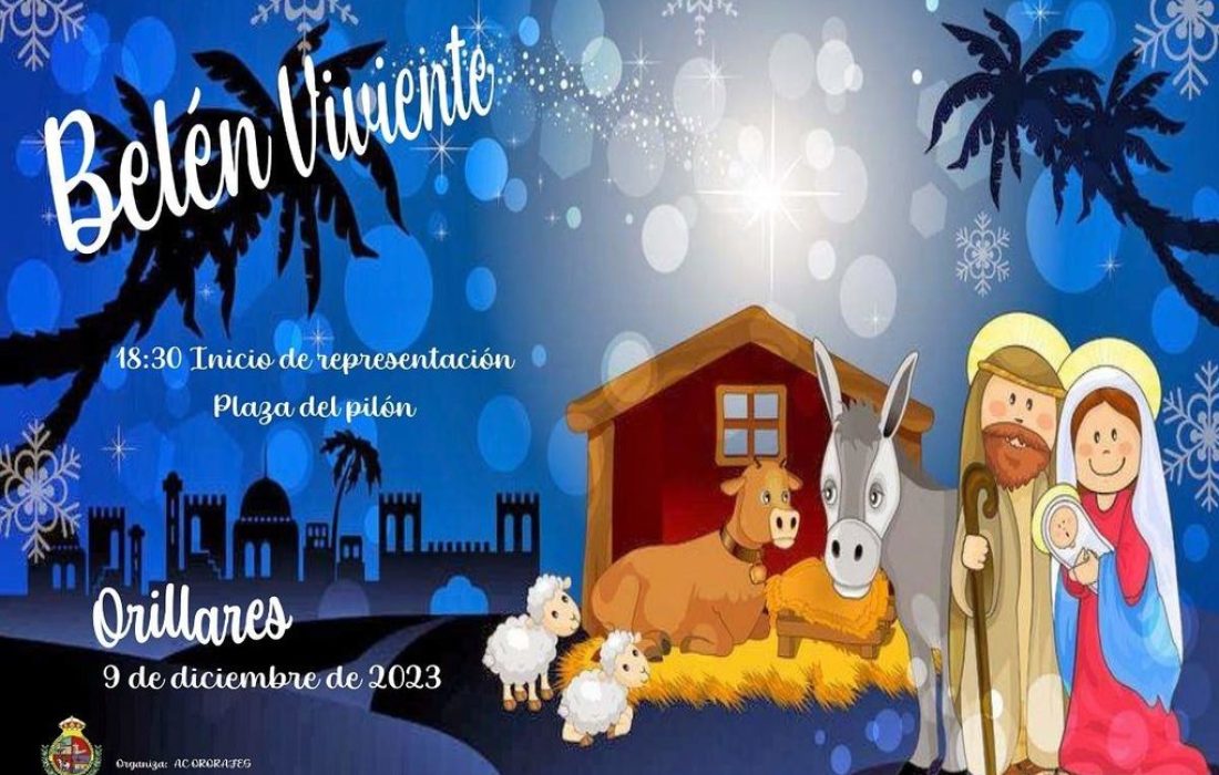 Belen viviente en Orillares. Tursoria