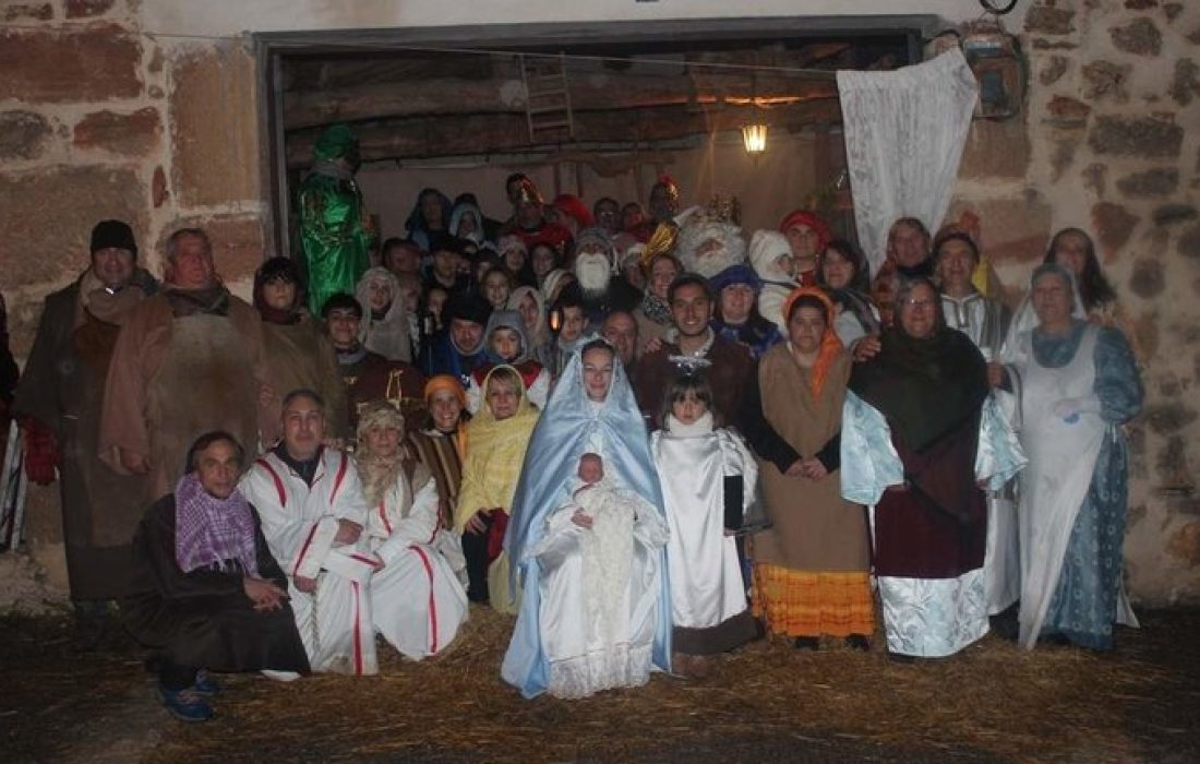 Belen viviente en Orillares. Tursoria