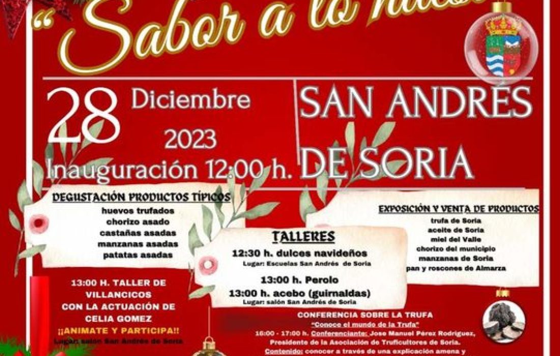 Feria navideña en San Andres de Soria. Tursoria