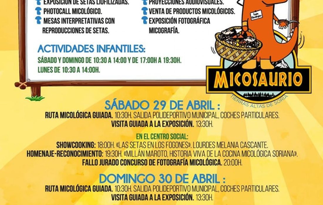 Feria micológica en San Pedro Manrique. Tursoria