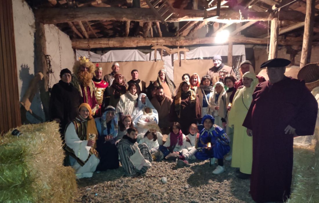 Belen viviente en Orillares. Tursoria