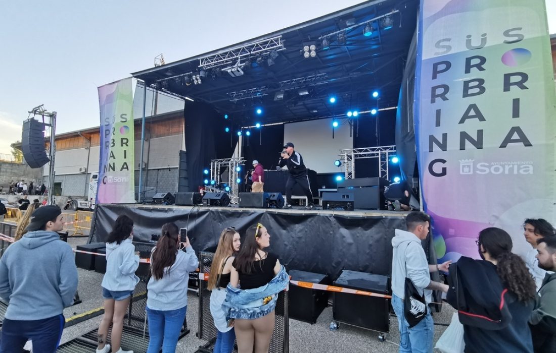 Tursoria. Spring urban soria