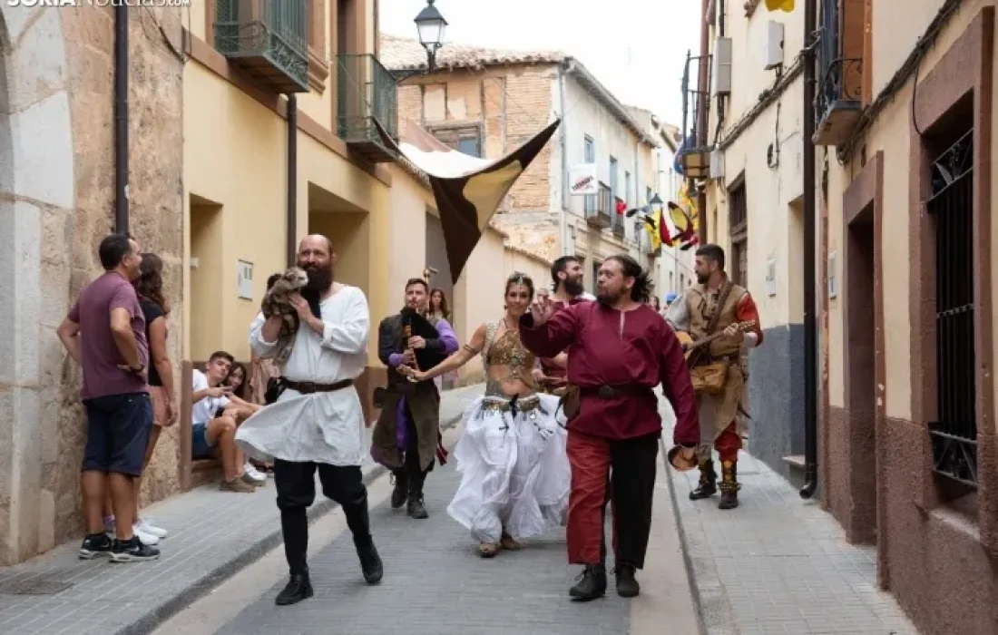 Tursoria el mercado medieval de Berlanga de Duero