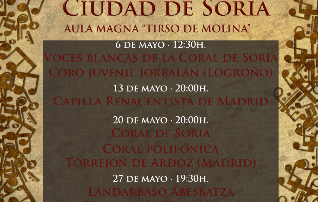 Tursoria canto coral ciudad de soria