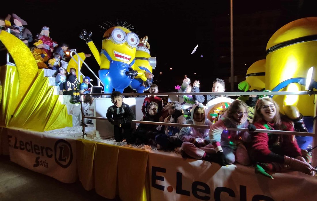 Cabalgata de reyes en Soria. Tursoria