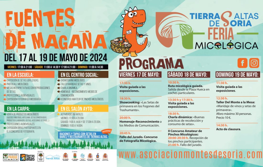 Feria de la micología en Tierras altas. Tursoria