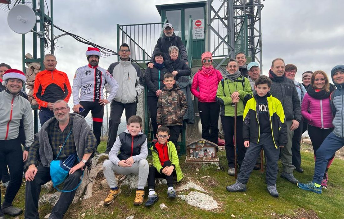 Subida del belen al pico San Cristobal desde San Leonardo. Tursoria