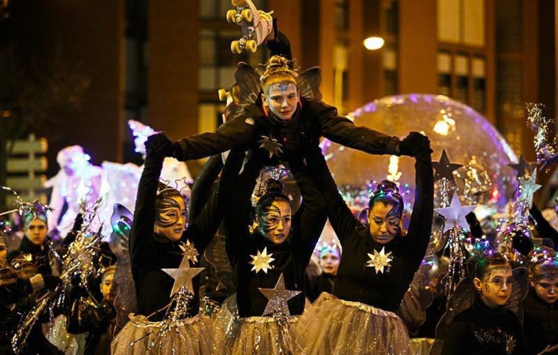 Cabalgata de reyes en Soria. Tursoria