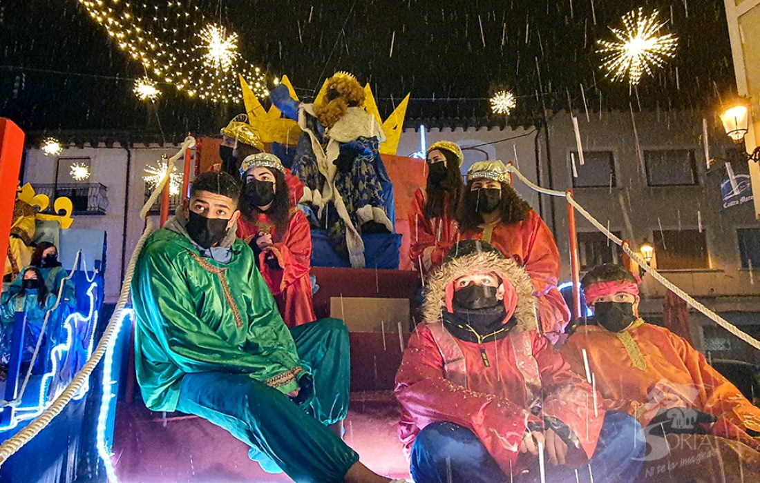 Cabalgata de reyes en Soria. Tursoria