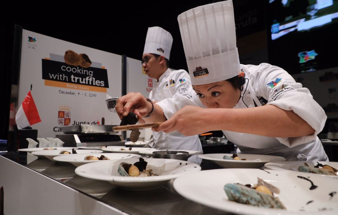 Tursoria concurso internacional cocinando con Trufa