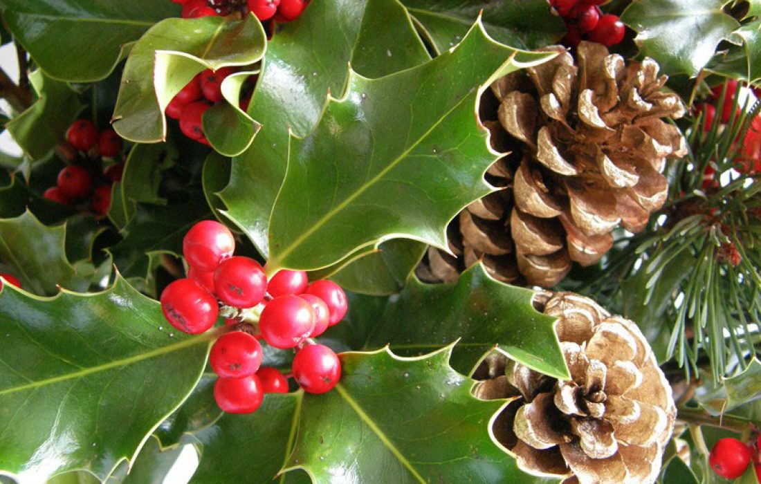 Elaboracion centros de acebo. Tursoria