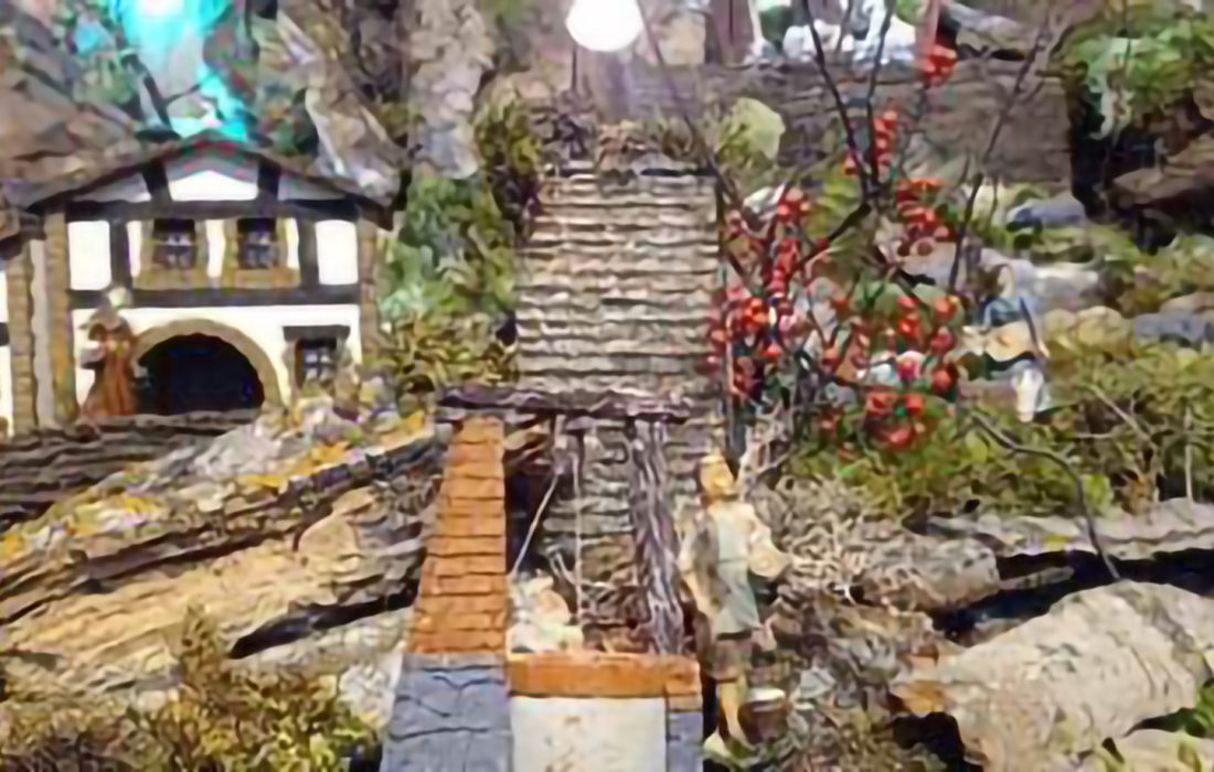 Belen en cubo de la sierra. Tursoria