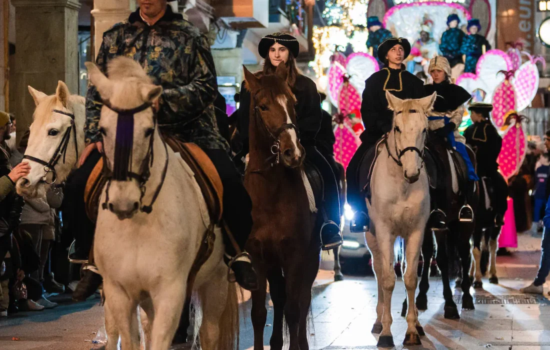 Cabalgata de reyes en Soria. Tursoria